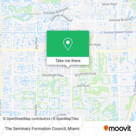 The Seminary Formation Council map
