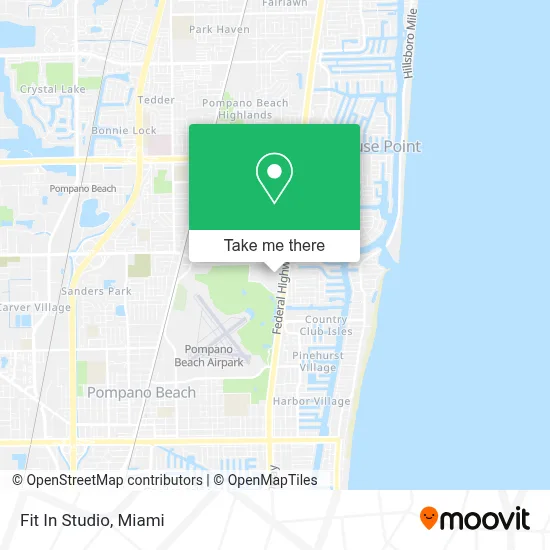 Fit In Studio map