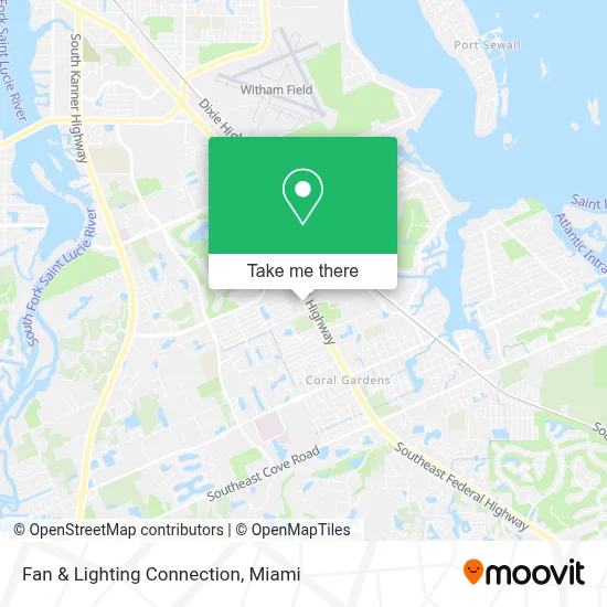 Fan & Lighting Connection map