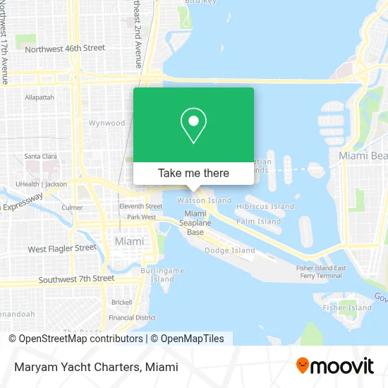 Maryam Yacht Charters map
