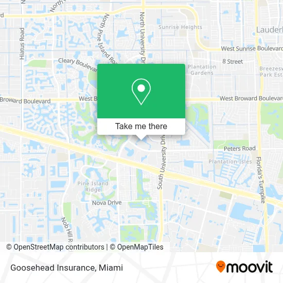 Goosehead Insurance map