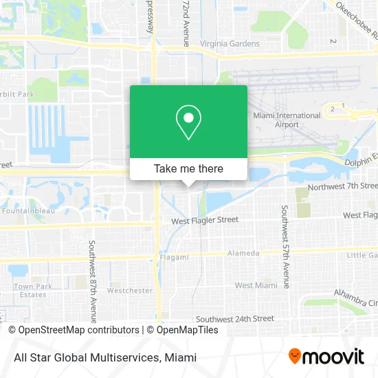 All Star Global Multiservices map
