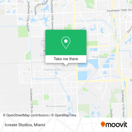 Icreate Studios map