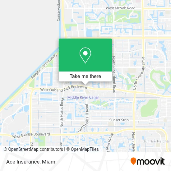 Ace Insurance map