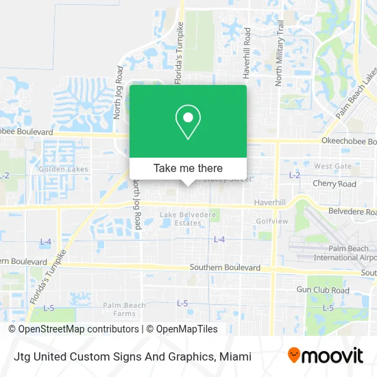 Jtg United Custom Signs And Graphics map