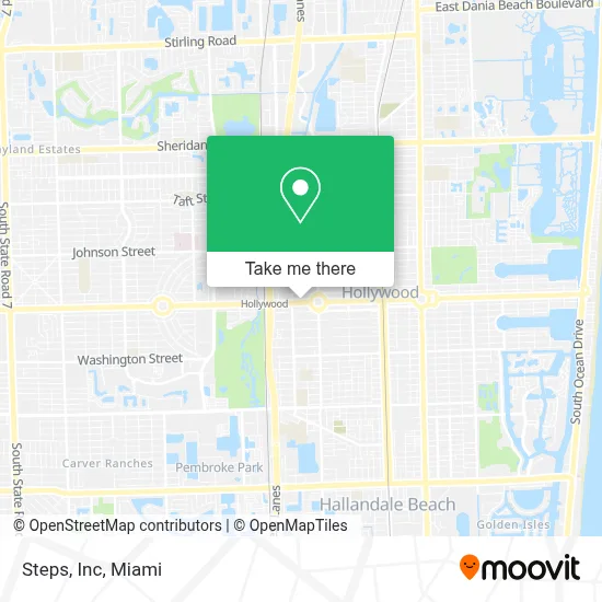 Steps, Inc map