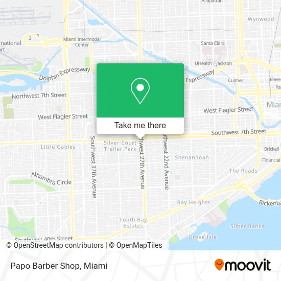 Papo Barber Shop map