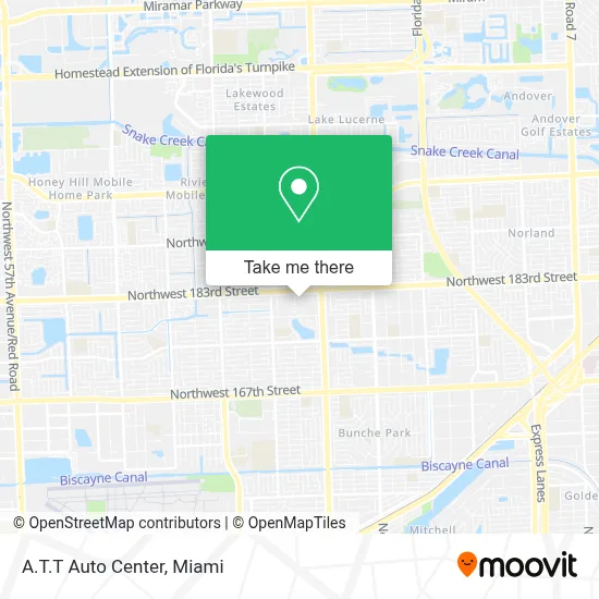 A.T.T Auto Center map