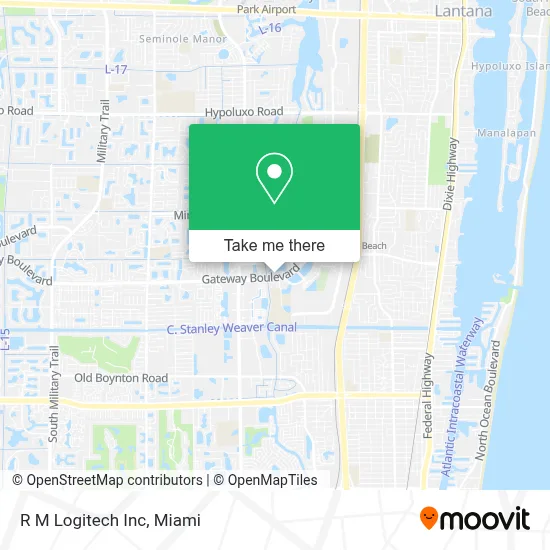 R M Logitech Inc map