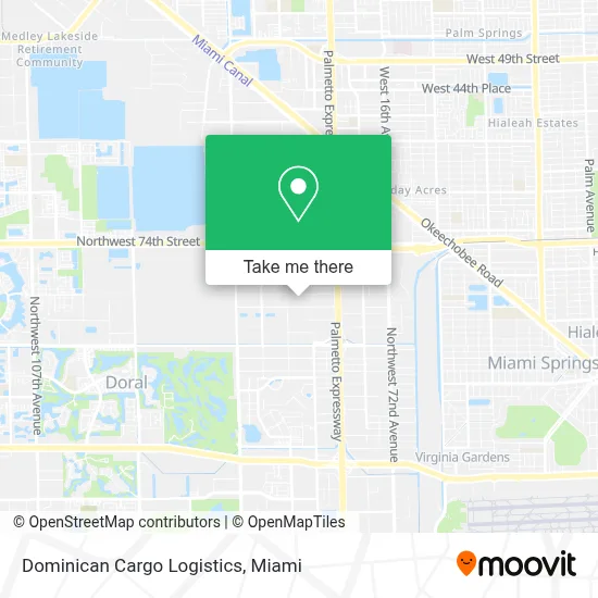 Dominican Cargo Logistics map
