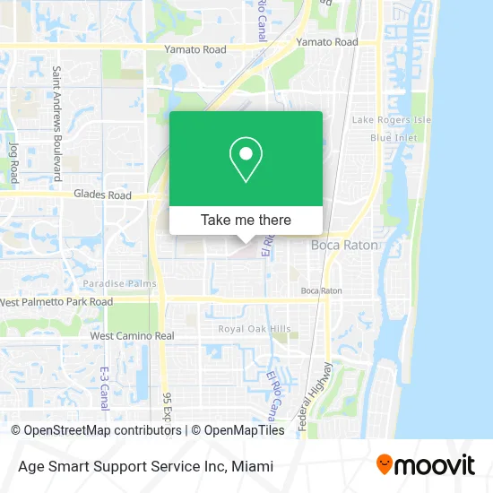Age Smart Support Service Inc map