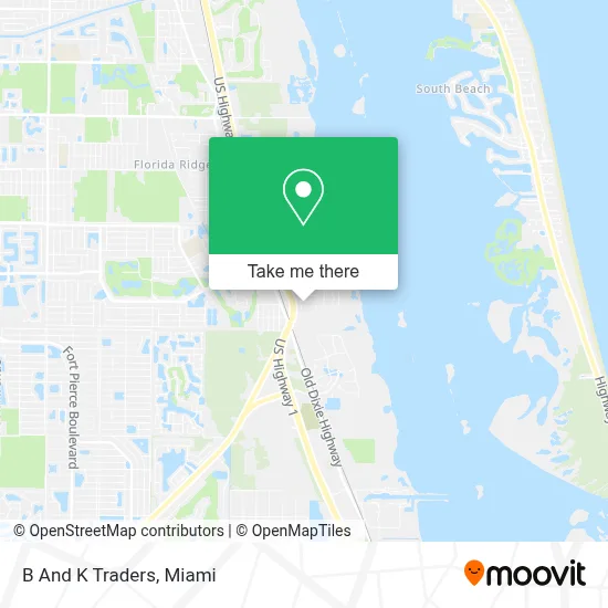 B And K Traders map