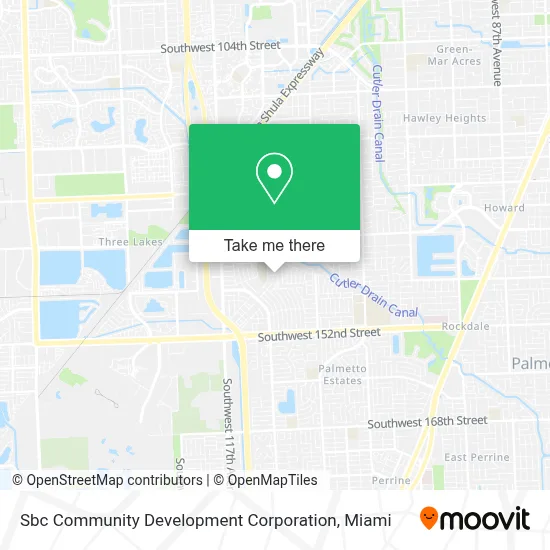Sbc Community Development Corporation map