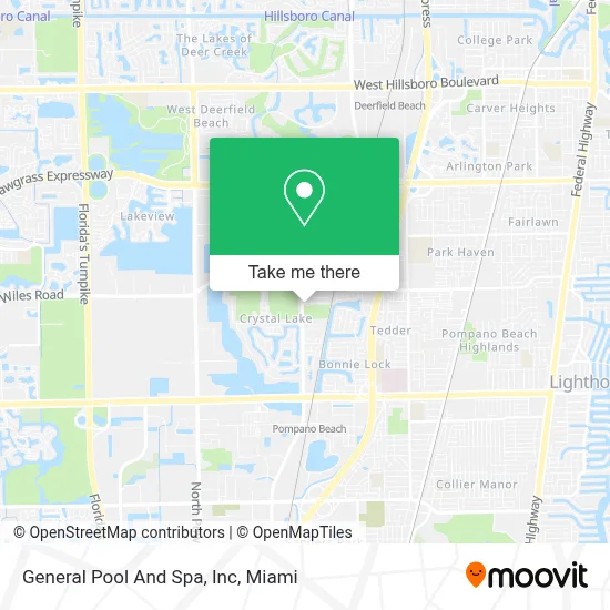 General Pool And Spa, Inc map