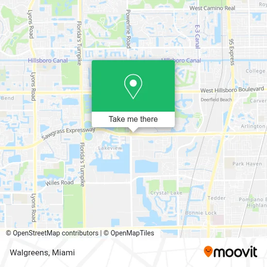Walgreens map