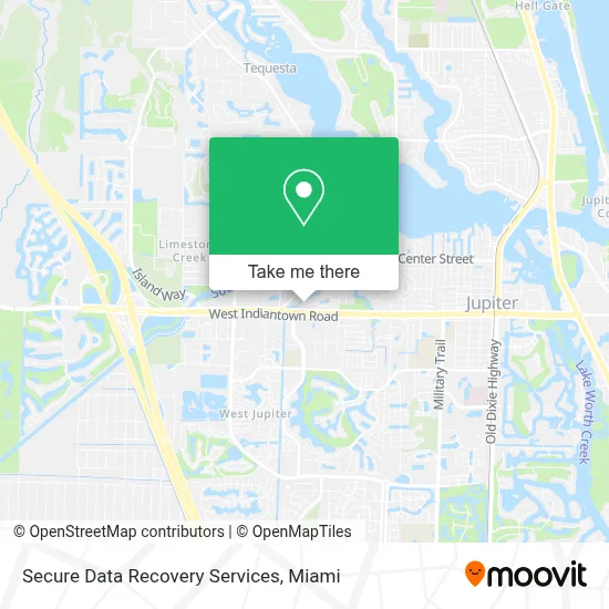 Secure Data Recovery Services map