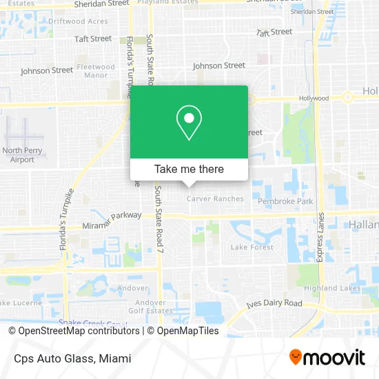 Cps Auto Glass map