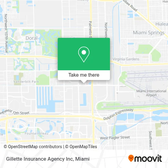 Gillette Insurance Agency Inc map