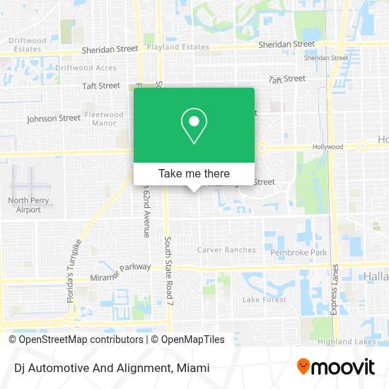 Dj Automotive And Alignment map