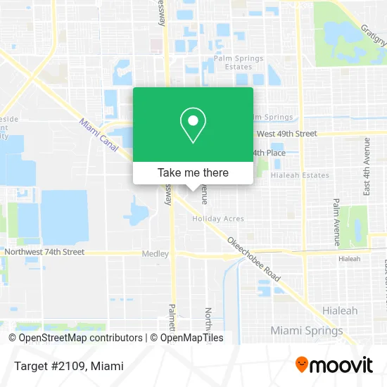 Target #2109 map