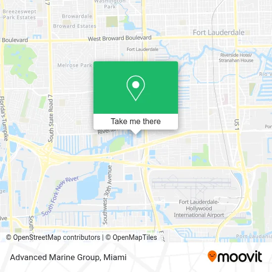 Advanced Marine Group map