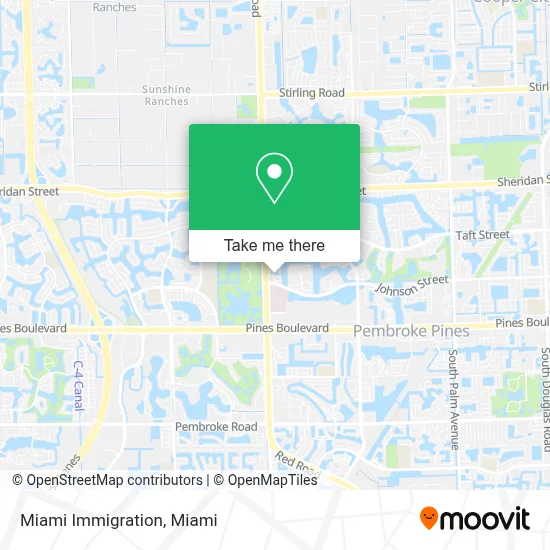 Miami Immigration map