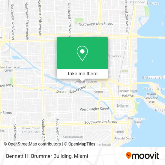 Bennett H. Brummer Building map