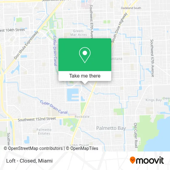 Loft - Closed map