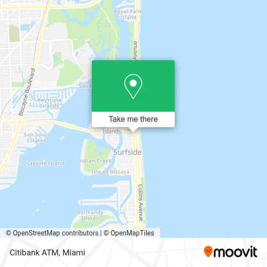Citibank Atm map