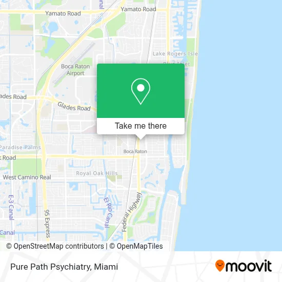 Pure Path Psychiatry map