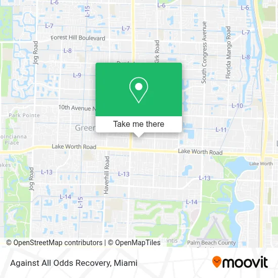 Against All Odds Recovery map