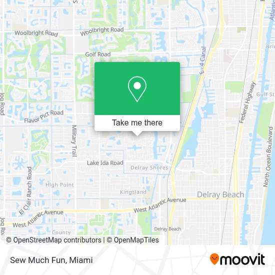 Sew Much Fun map