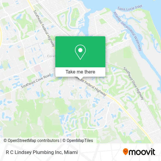 R C Lindsey Plumbing Inc map