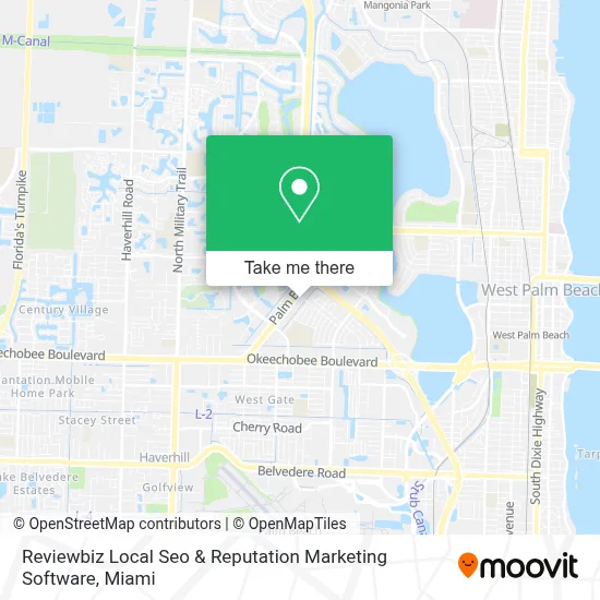 Reviewbiz Local Seo & Reputation Marketing Software map
