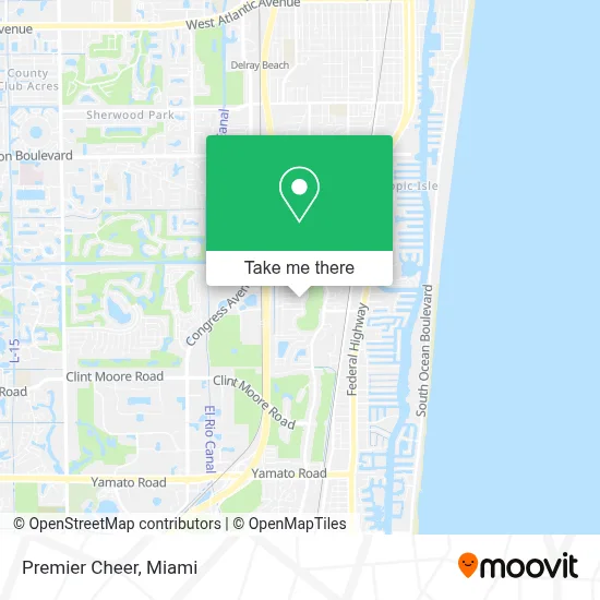 Premier Cheer map