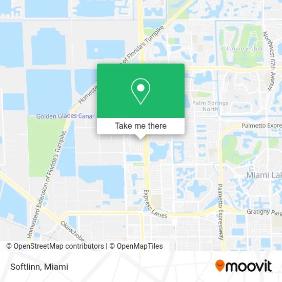 Softlinn map