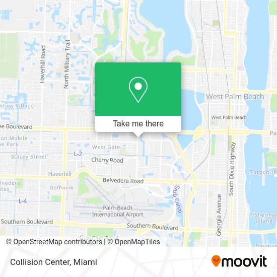 Collision Center map