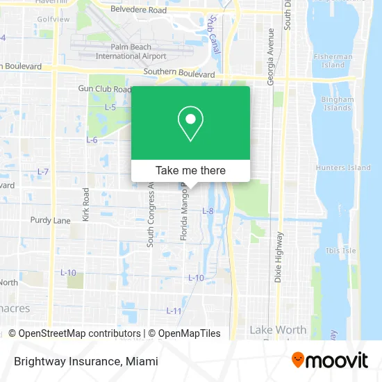 Brightway Insurance map