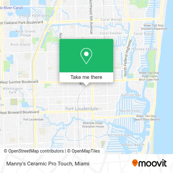 Manny's Ceramic Pro Touch map