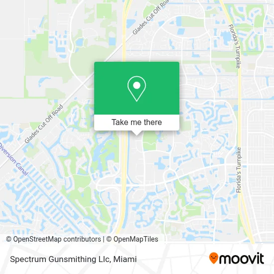 Spectrum Gunsmithing Llc map