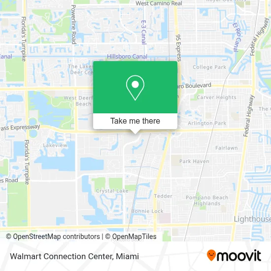 Walmart Connection Center map