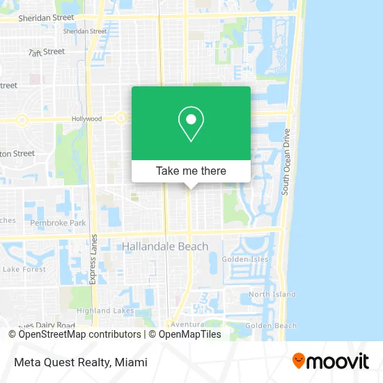 Meta Quest Realty map