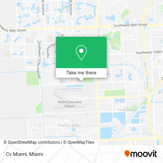Cv Miami map