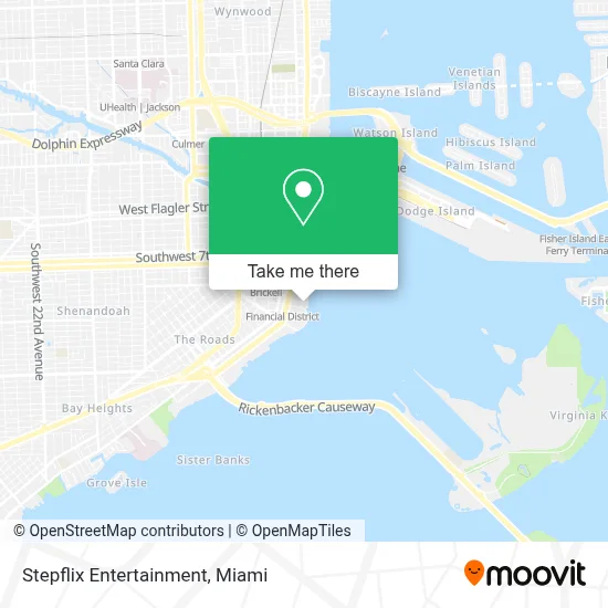 Stepflix Entertainment map