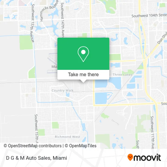 D G & M Auto Sales map