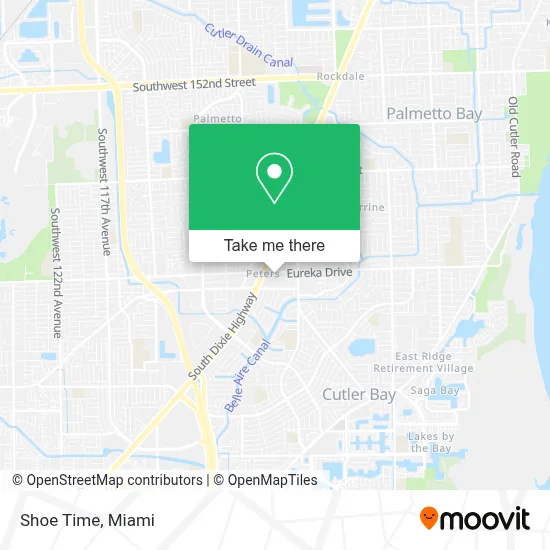 Shoe Time map