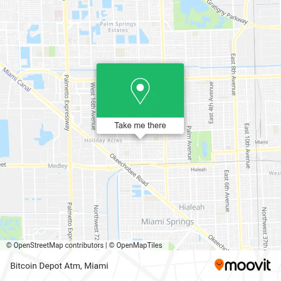 Bitcoin Depot Atm map