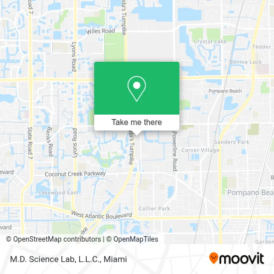 M.D. Science Lab, L.L.C. map