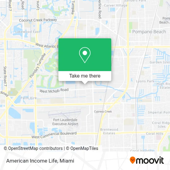American Income Life map