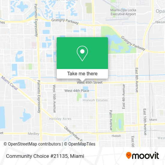 Community Choice #21135 map